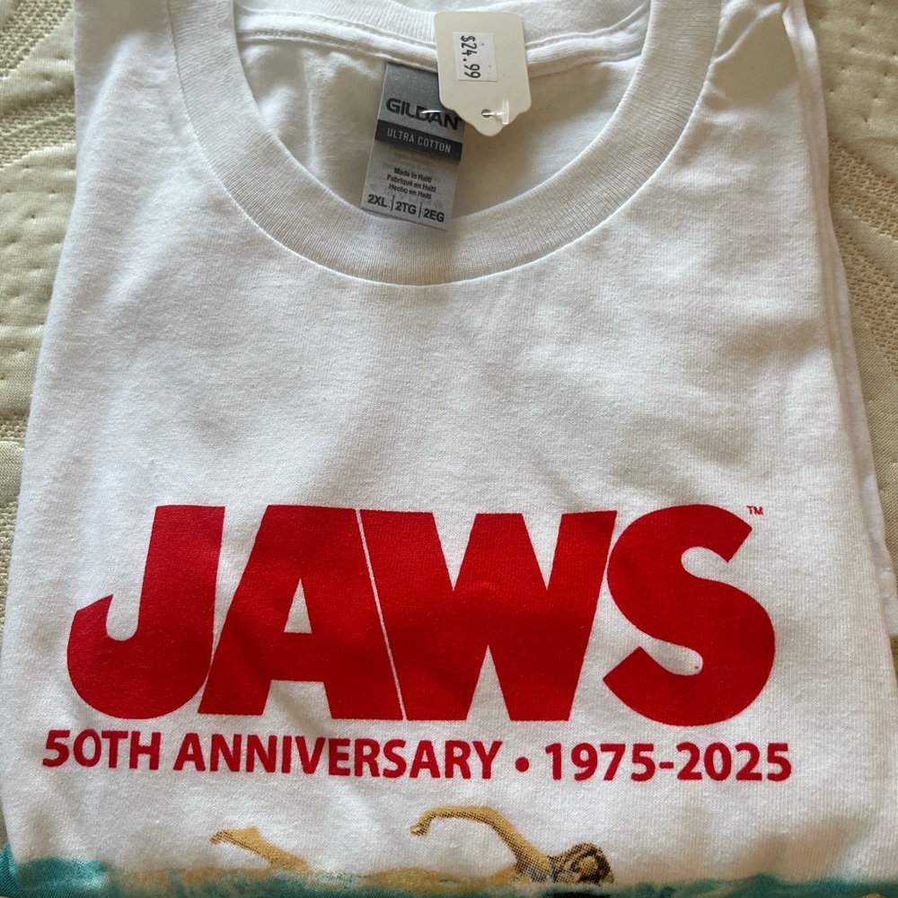 JAWS 50th Anniversary shirt from Martha’s Vineyard